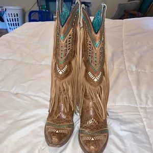 Corral Fringe Boots